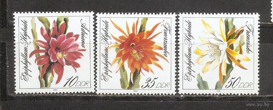 ФФ1 ГДР 1989 Цветы