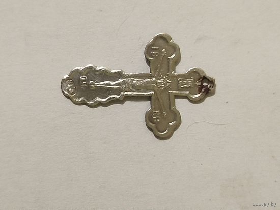 Серебряный крестик.С 1 рубля.