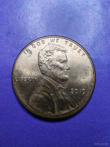 США 1 цент 2019
