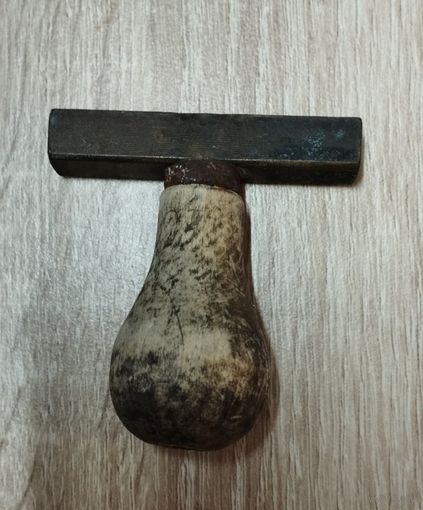 Старый ж/д штамп. СССР. Латунь.