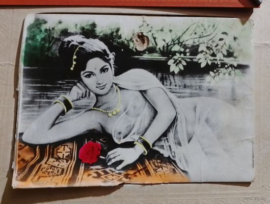 Старая фото открытка СССР в коллекцию