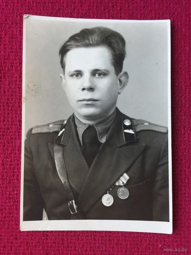 Фотография военного.