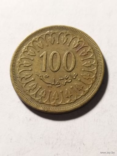Тунис 100 миллим 1960