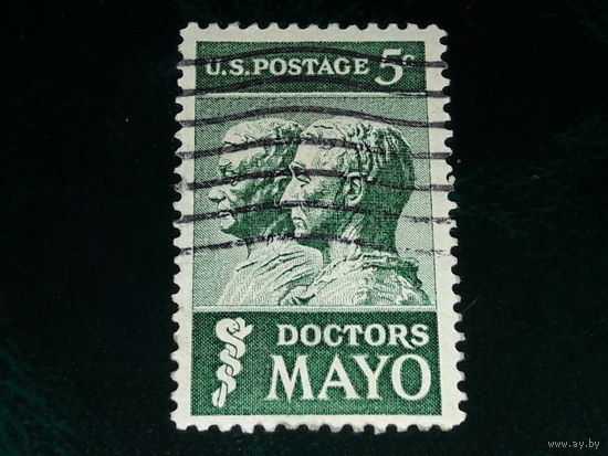 США 1964 Медицина. Врачи братья Майо