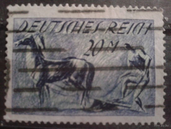 Германия 1922 Стандарт, пахарь ВЗ 2 Михель-4,0 евро гаш.
