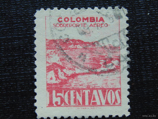 Колумбия 1945 г. Флора.