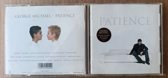 George Michael - Patience (ENGLAND аудио CD 2004)