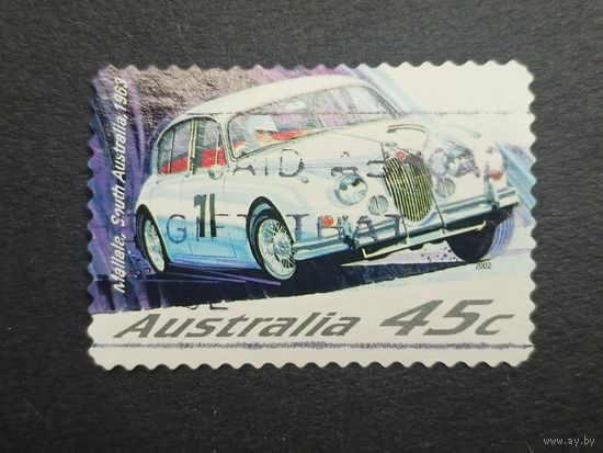 Австралия 2002. Автогонки. Самоклейки. Jaguar Mark II