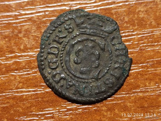 Ливония рижский солид 1644?