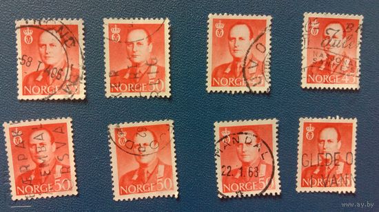 Норвегия стандарт 1958 Олаф V