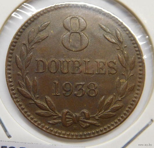 Гернси 8 дублей 1938 г