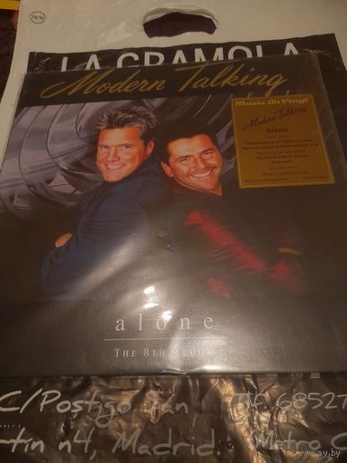 MODERN TALKING " ALONE "  1999/2022  2LP E.U. SONY MOVLP2891 sealed