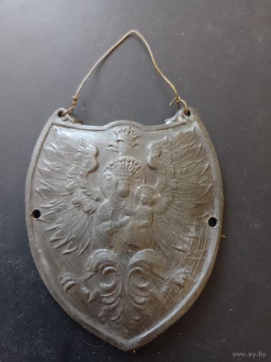 Ринграф медальон военный икона плакетка Польский Орёл армия патриотка Польша 2 RP / WP / 2 WW / 2 Korpus / AK / ВМВ