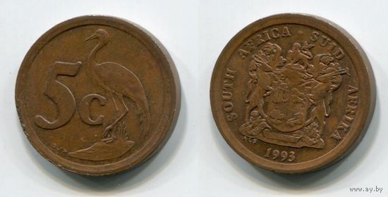 Южная Африка. 5 центов (1993)