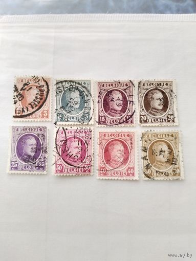 Бельгия 1922  8 м    к-ль Альберт 1