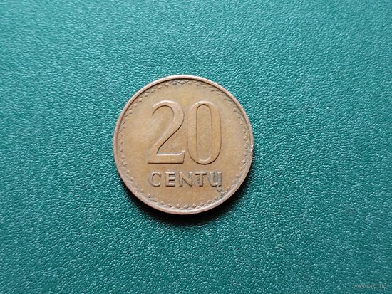 20 центов Литва.