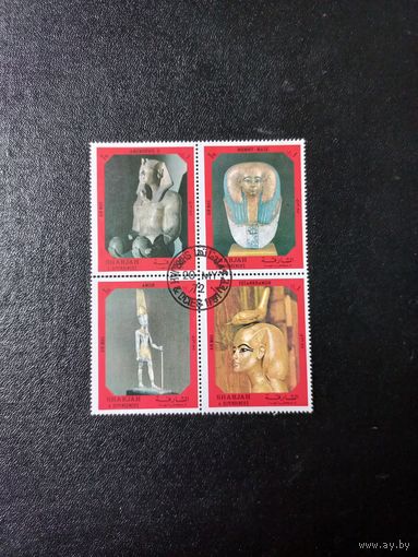 Фараоны Египта. Шарджа. 1972