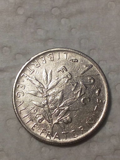 1.2 франка Франция 1968 год