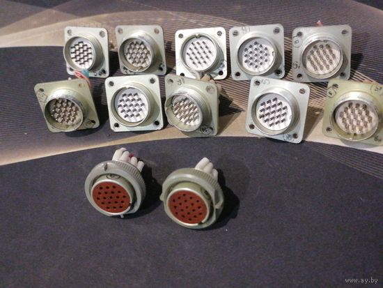 Лот разъёмов рс19тв