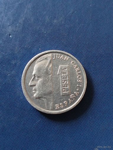 Испания 1 песета 2001