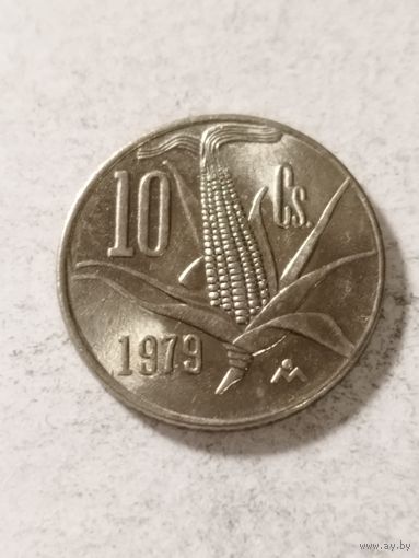 Мексика 10 центов 1979