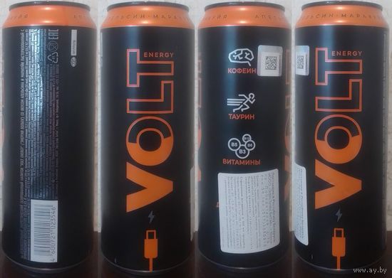 Банка от энергетика VOLT со вкусом Апельсин-маракуйя 450мл 2024 (ОБМЕН/ПРОДАЖА/ТОРГ) 1лот=1шт
