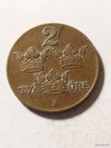 Швеция 2 оре 1938