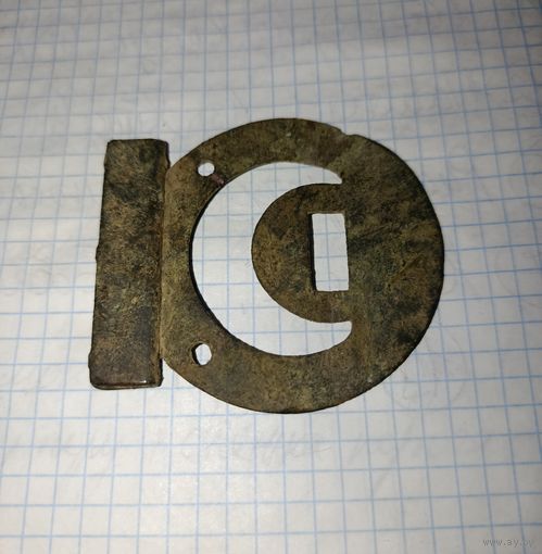 Пряга бронза 19 век