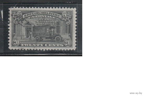 США-1951, (Мих.297С), ** , Спец.доставка, Автомобиль(одиночка), перф. 11- 10 1/2