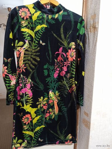 Платье женское 44-46размер,велюр