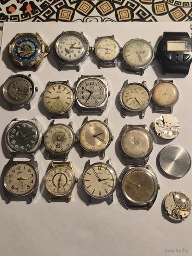 Часы ссср . на востановление. В ремонт . С 1 рубля