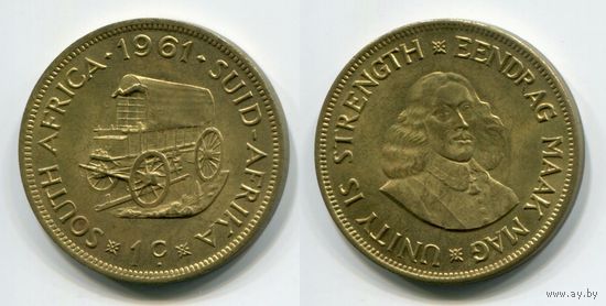 Южная Африка. 1 цент (1961, XF)