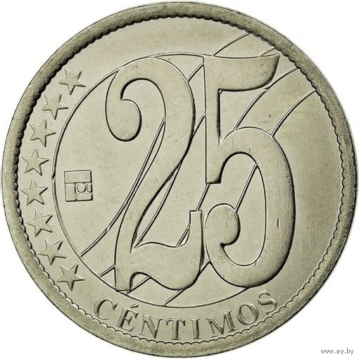 Венесуэла 25 сентимо, 2007 UNC