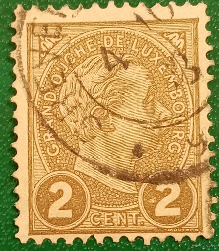 Люксембург 1895. Великий герцог Адольф I