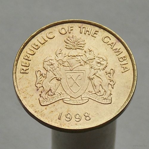 Гамбия 10 бутут 1998
