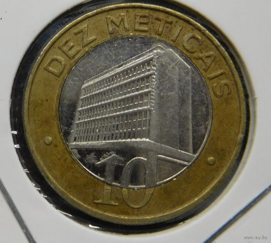 Мозамбик 10 метикалов 2006 г