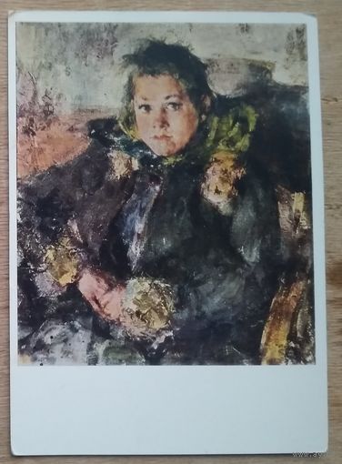 Фешин Н. Портрет девочки. Соцреализм. 1965 г. Чистая