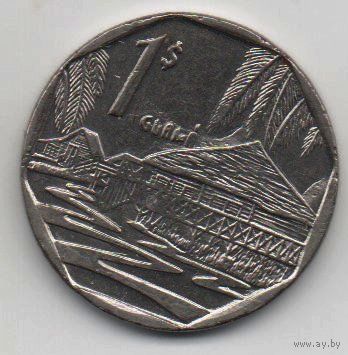 РЕСПУБЛИКА КУБА. 1 КОНВЕРТИРУЕМЫЙ ПЕСО 2007