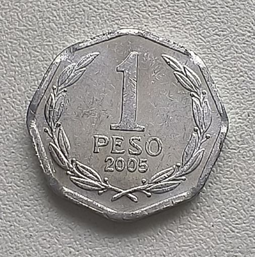 Чили 1 Песо 2005  1-7-22
