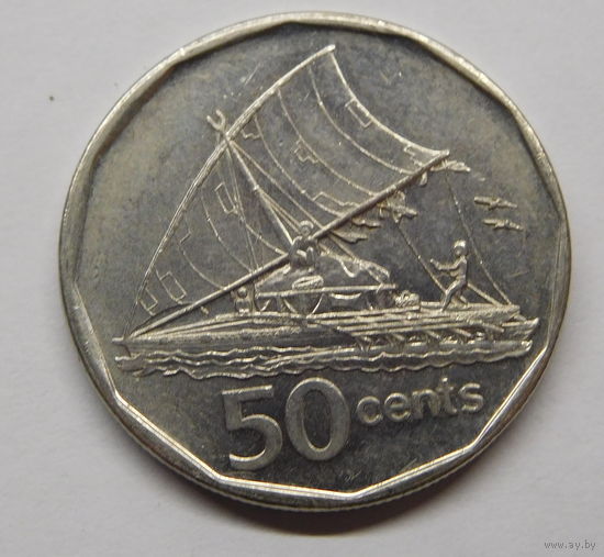 Фиджи 50 центов 2009 г