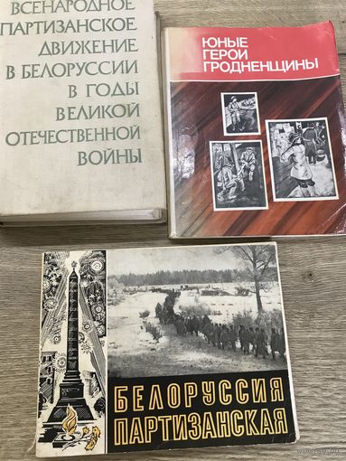 Партизанское движение в Белоруссии.цена за все.