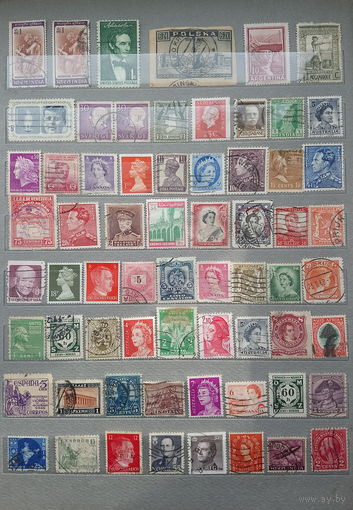 Марки. Сборный лот.