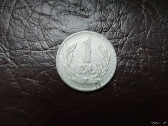 1 злотый Польша.