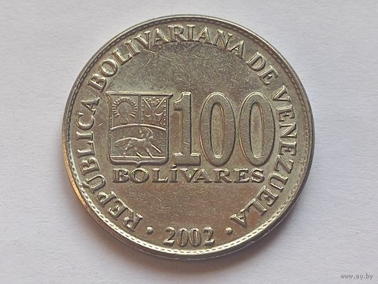 Венесуэла 100 боливаров 2002 г.