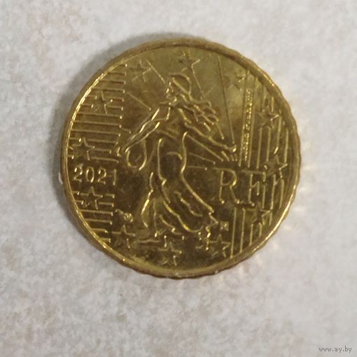 10 евроцентов 2021 Франция
