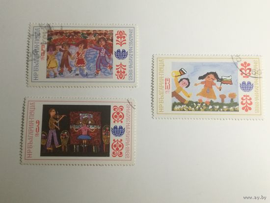 Болгария 1982. Детские рисунки