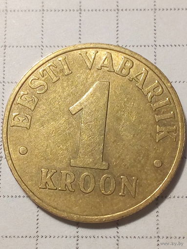 1 крона Эстония 2003 год