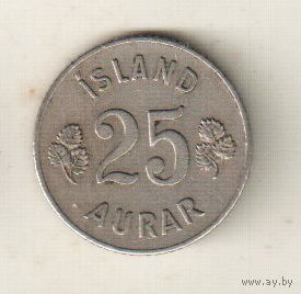Исландия 25 эйре 1951