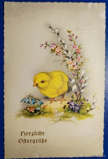 Открытка. Пасхальная. Германия.