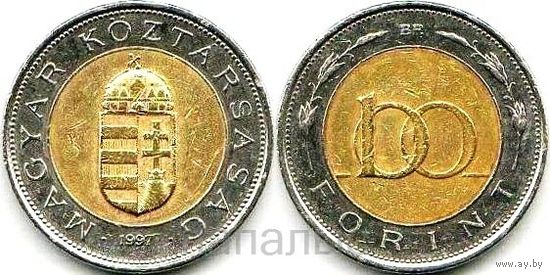 Венгрия 100 форинтов 1997